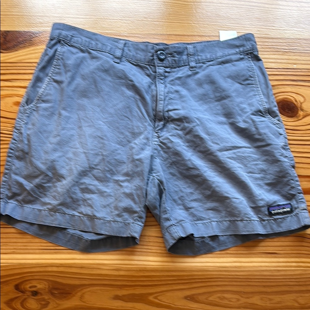 Patagonia Gray Flat Front Shorts